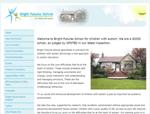 Tablet Screenshot of brightfuturesschool.co.uk
